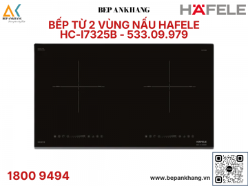 Bếp từ 2 vùng nấu Hafele HC-I7325B (533.09.979) - Nhập khẩu Đức 